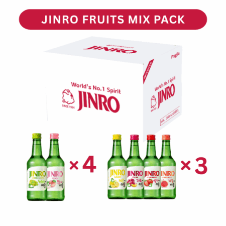 Jinro Fruits Mix Pack (360ml x 20pk)