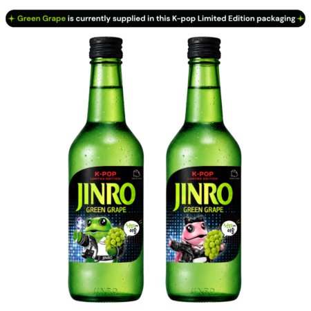 Jinro Green Grape Soju K-pop Limited Edition (360ml x 20pk)