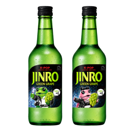 Jinro Green Grape Soju K-pop Limited Edition (360ml x 20pk)